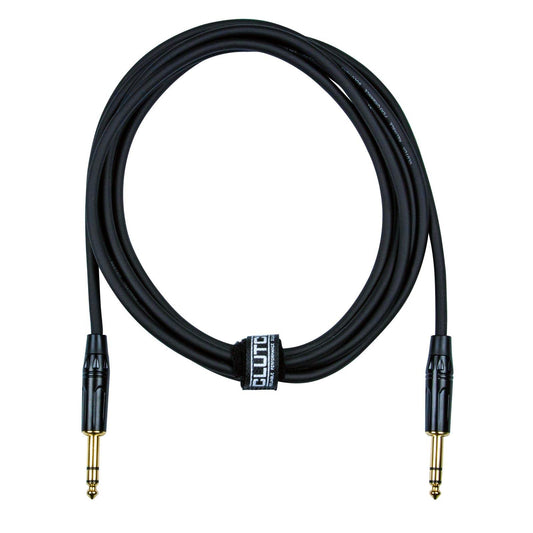 Clutch 10' Sure-Fit 1/4" TRS to 1/4" TRS Cable