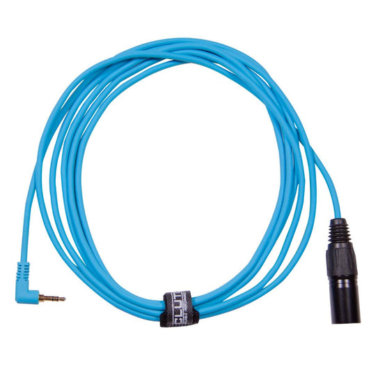 Clutch 10 foot Right Angle 35mm to XLR Male Cable