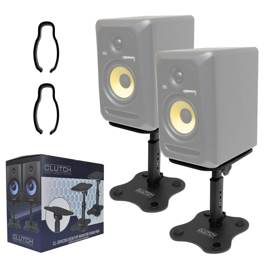 Clutch CL-DMS250 Mighty Series Desktop Studio Monitor Speaker Stands (pair)