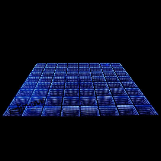 Clutch MagnaFloor LED Dance Floor Infinity Panel 11' x 11' Complete Portable System Package