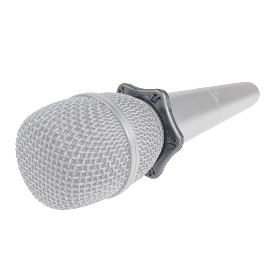 Clutch Microphone Anti Roll Stop Device for Handheld Microphones