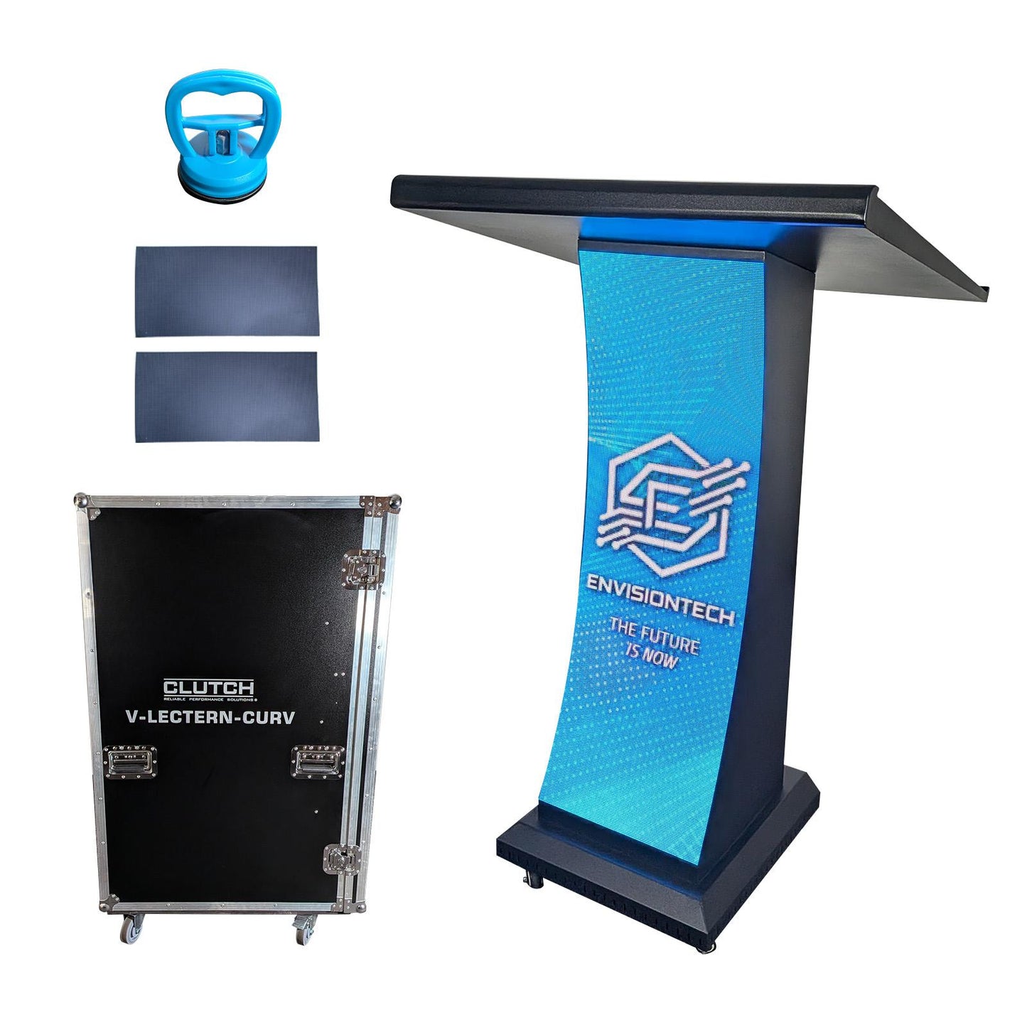 Clutch CL-VLECTERN-CURV Curved Video Lectern Main View