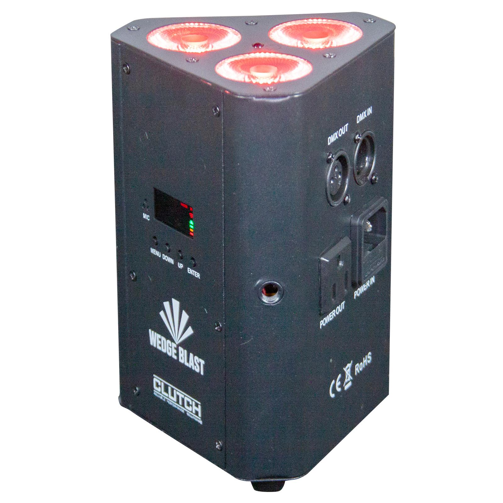 Wedge Blast Black Par Up Light Main View
