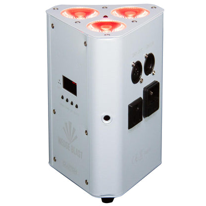 Clutch WEDGE BLAST Triangular LED Uplight White 6-Pack with Case
