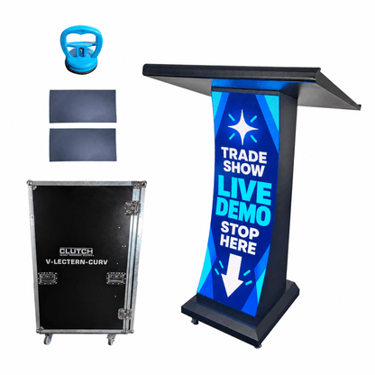 Clutch CL-VLECTERN-CURV Curved Video Lectern Main View