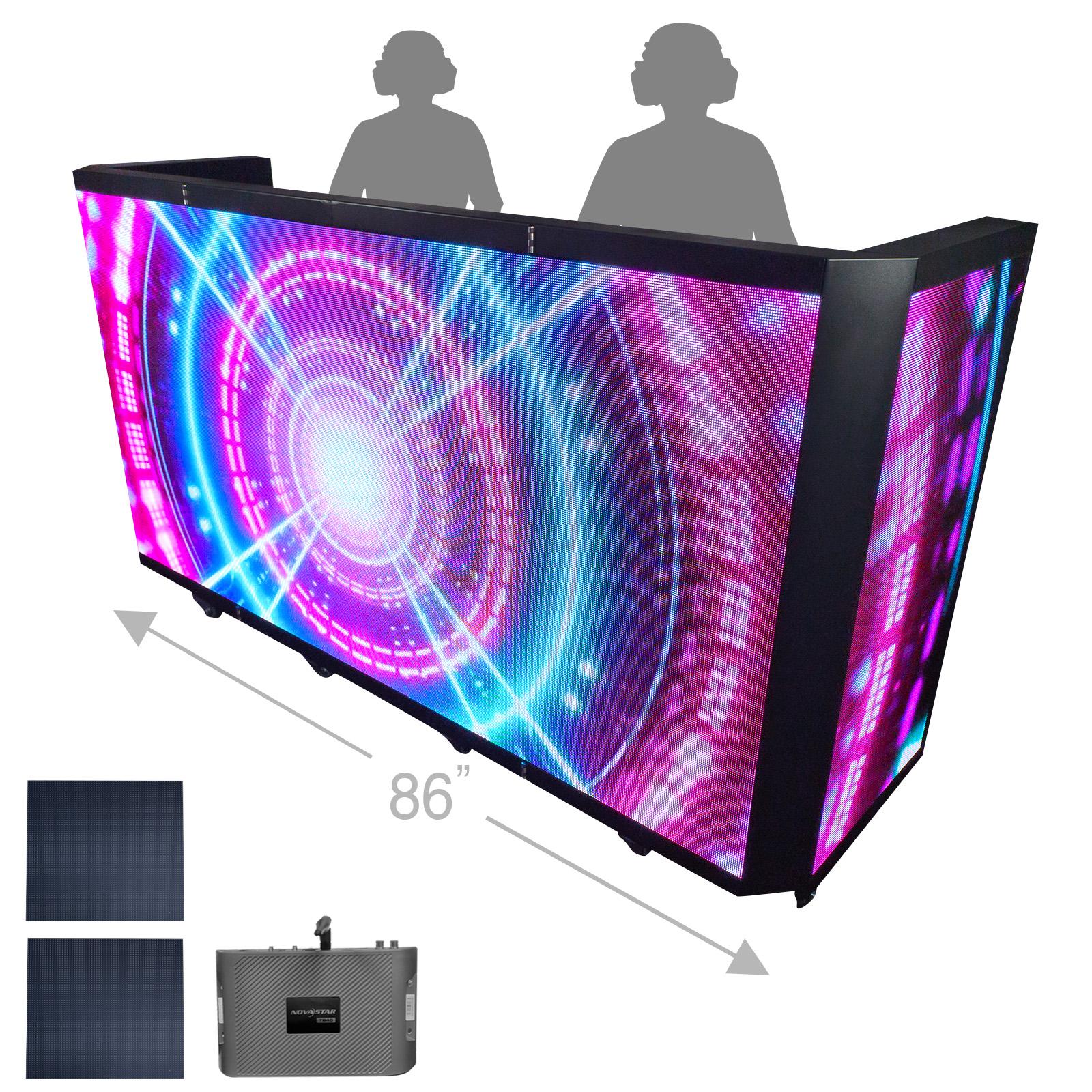 Clutch CL-VBOOTH391FF Fast Folding LED Video Booth 3.91mm GOB with Novastar TB40