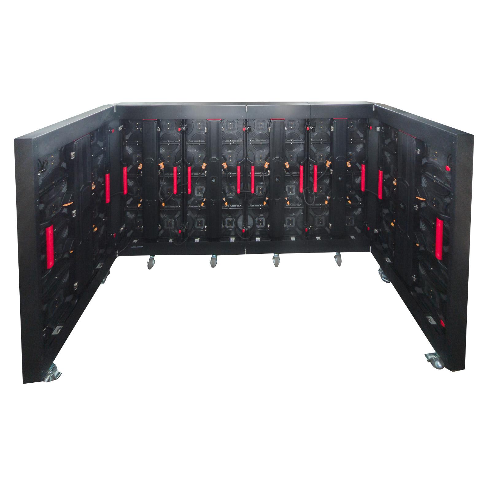 Clutch CL-VBOOTH391FF Fast Folding LED Video Booth 3.91mm GOB with Novastar TB40