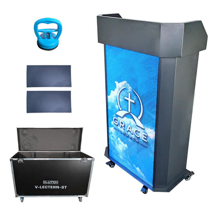 Clutch CL-VLECTERN-ST LED Video Lectern Main View