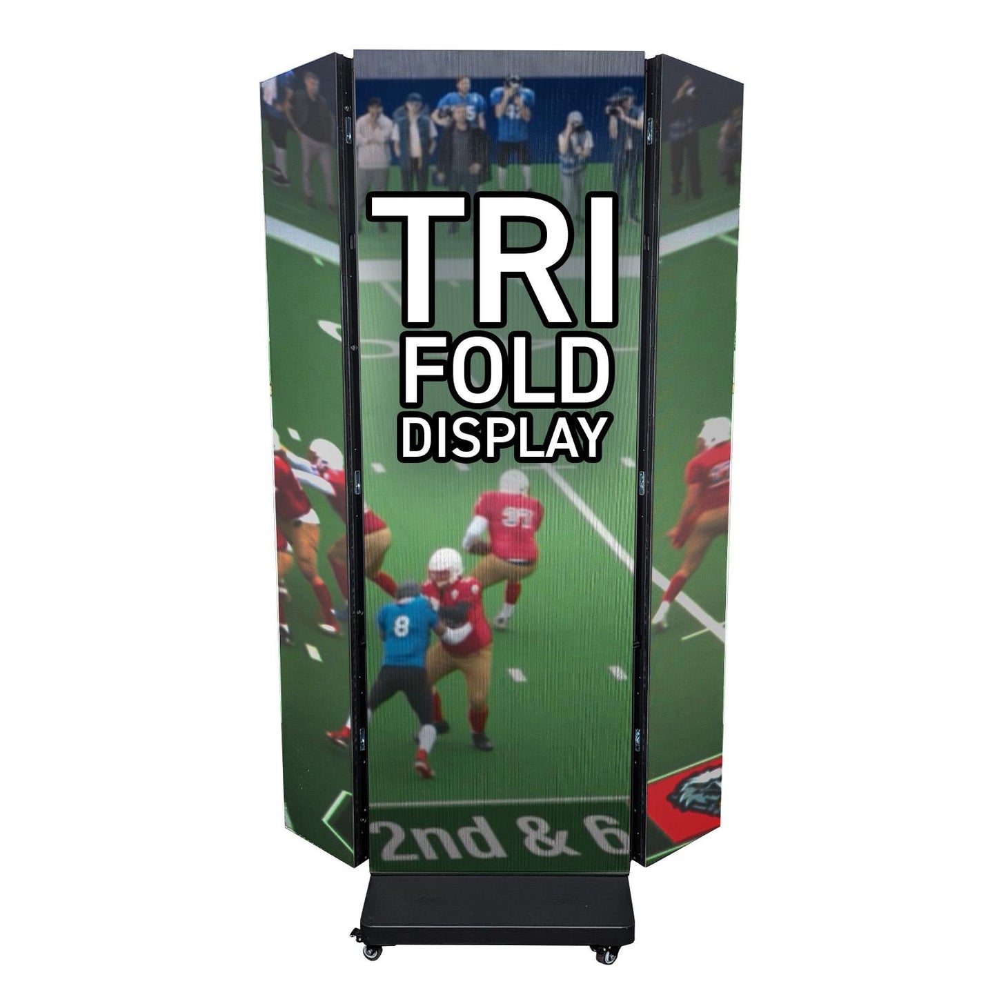 Clutch Tri-Fold LED Video Wall with Road Case Main View