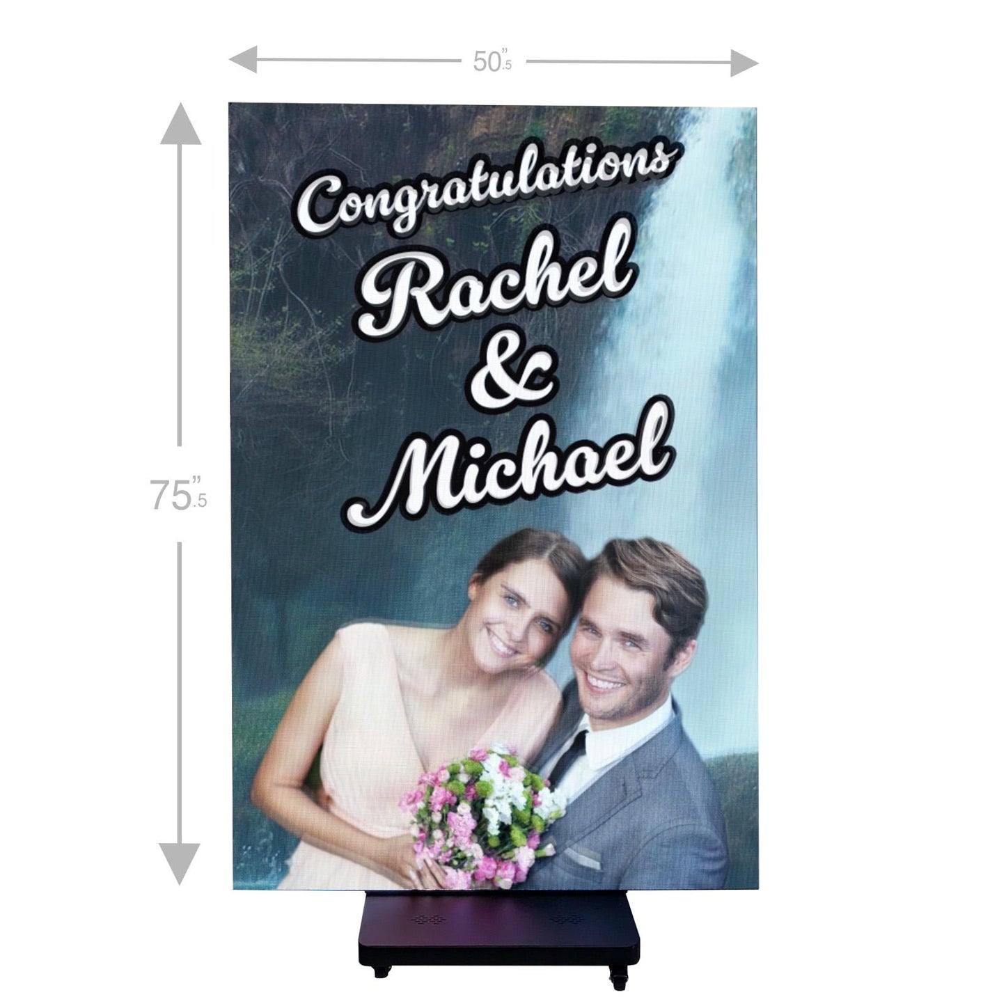 Clutch Tri-Fold LED Video Wall with Road Case Main View
