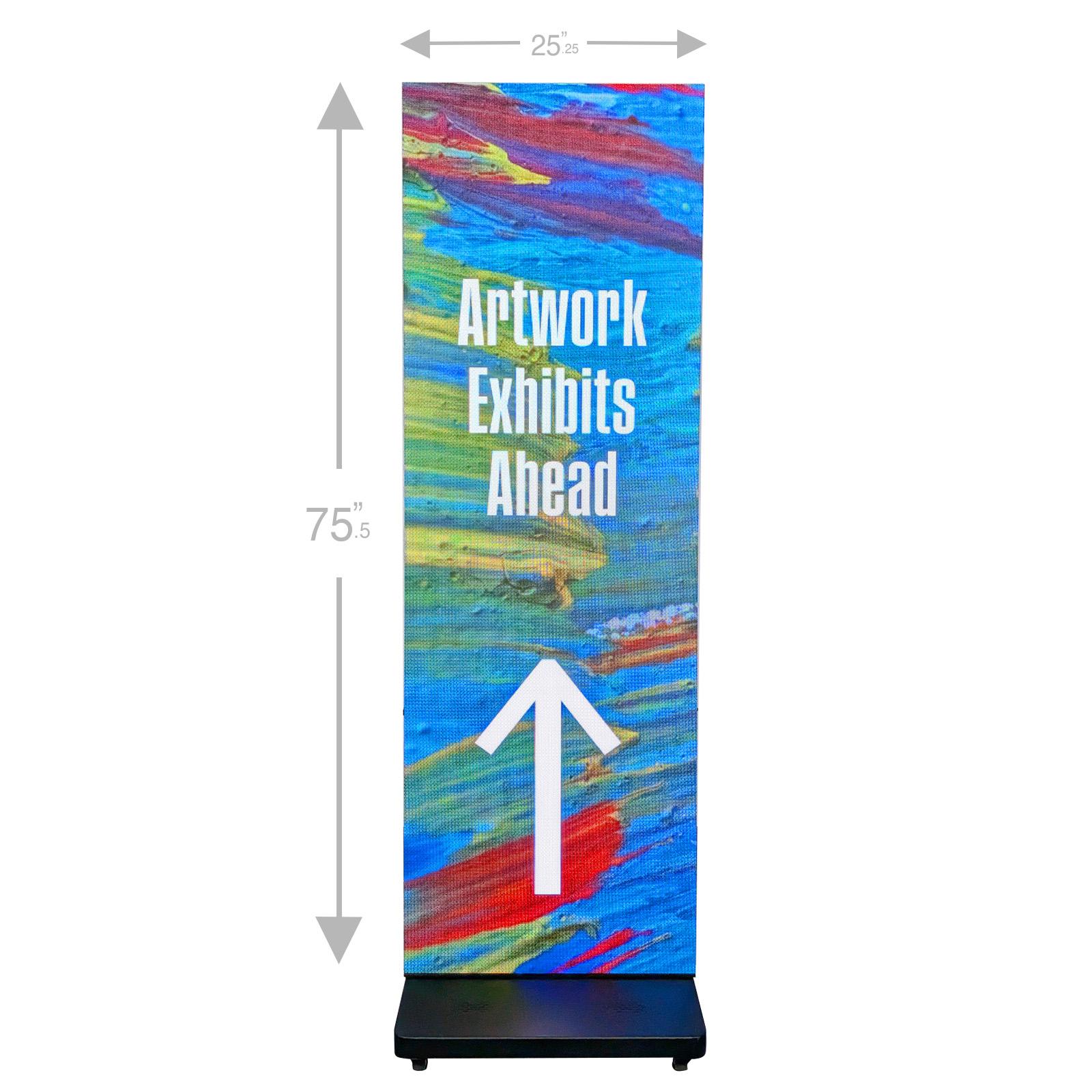 Clutch Tri-Fold LED Video Wall with Road Case Main View