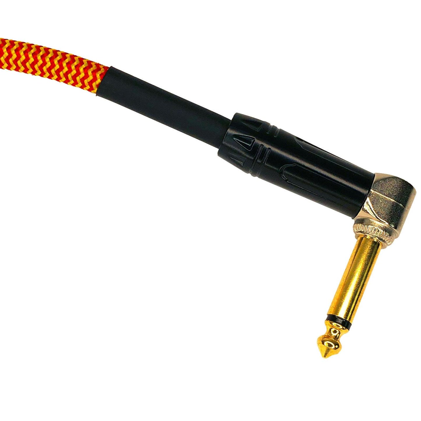Clutch 6 Inch Right Angle 1/4" Patch Cable 3-pack
