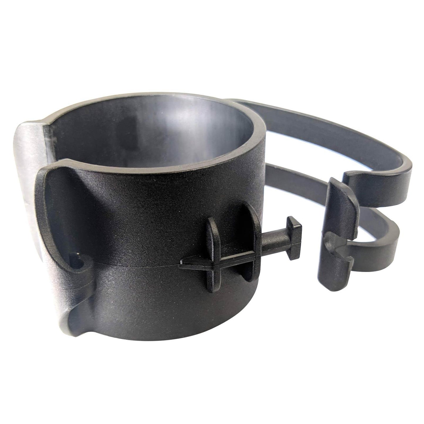 Clutch Cable Keeper for 2" Pipe Black Coloring (10-pack)