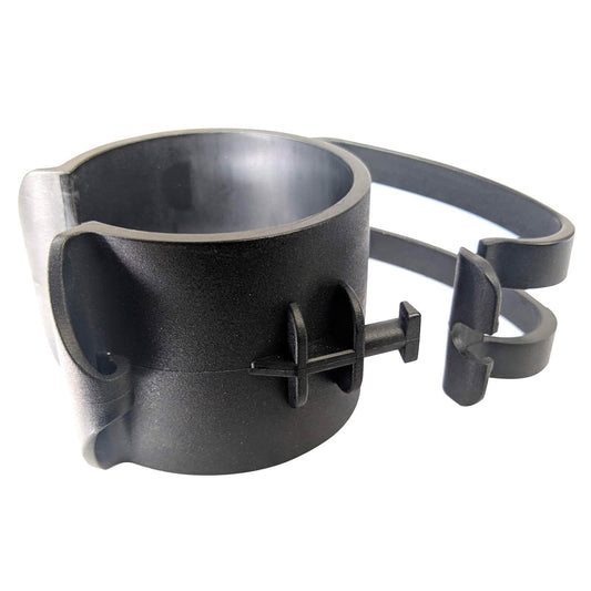 Clutch Cable Keeper for 2" Pipe Black Coloring (10-pack)