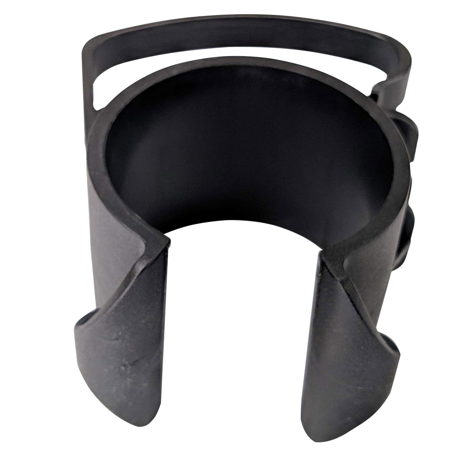 Clutch Cable Keeper for 2" Pipe Black Coloring (10-pack)
