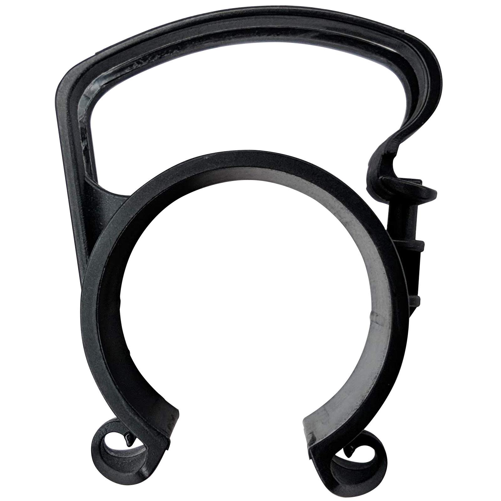 Clutch Cable Keeper for 2" Pipe Black Coloring (10-pack)
