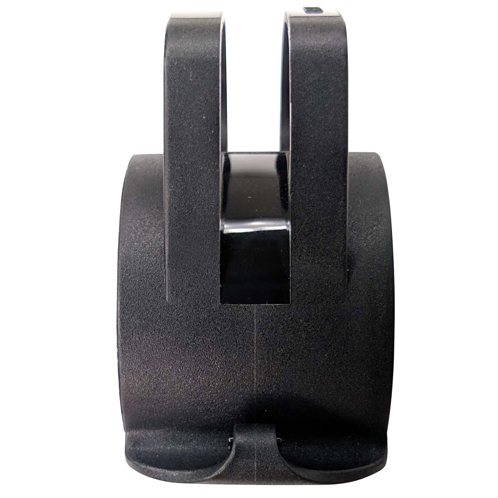 Clutch Cable Keeper for 2" Pipe Black Coloring (10-pack)