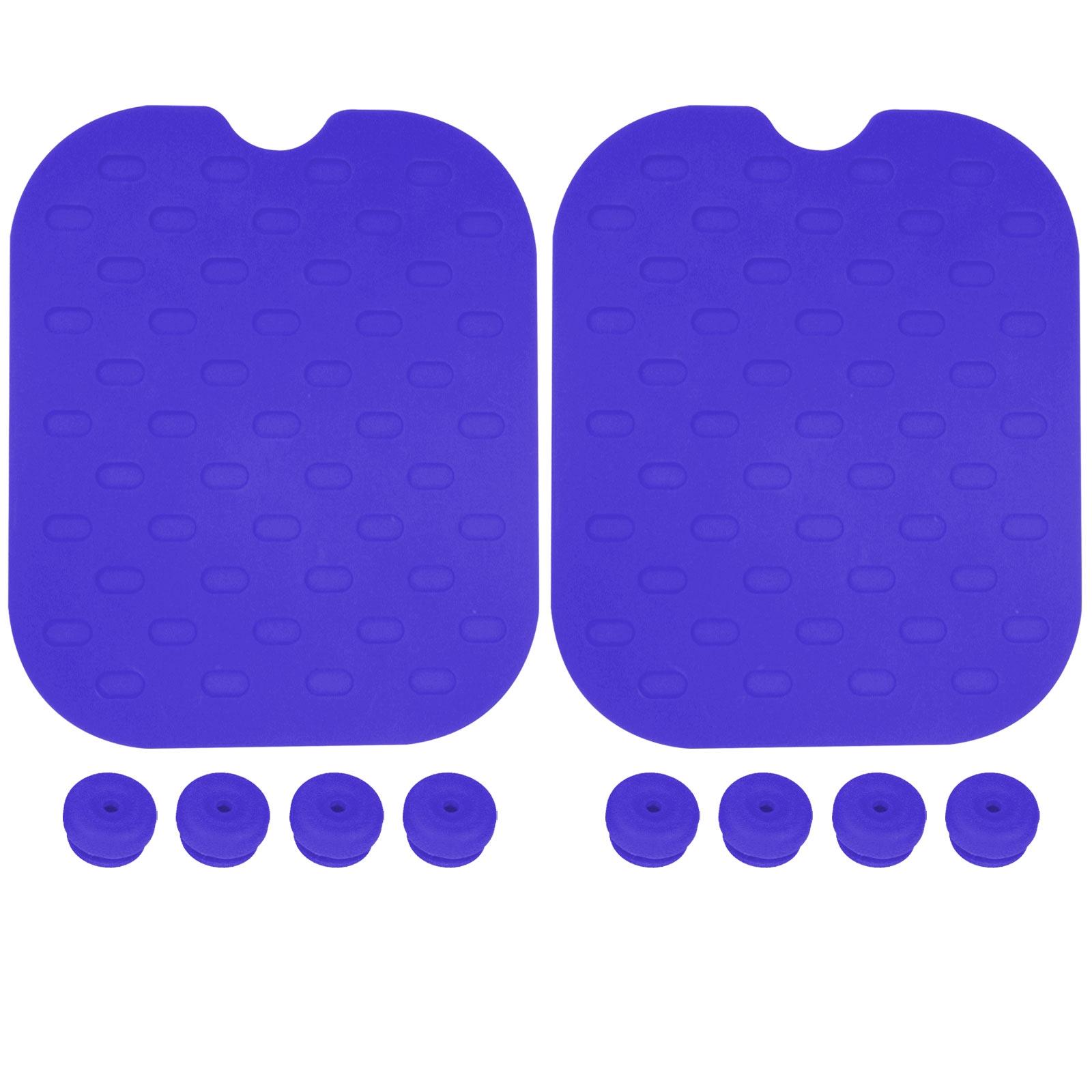 Clutch Blue Pads & Trim Kit for Mighty Series Desktop Monitor Stands