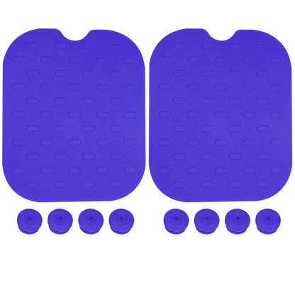 Clutch Blue Pads & Trim Kit for Mighty Series Desktop Monitor Stands