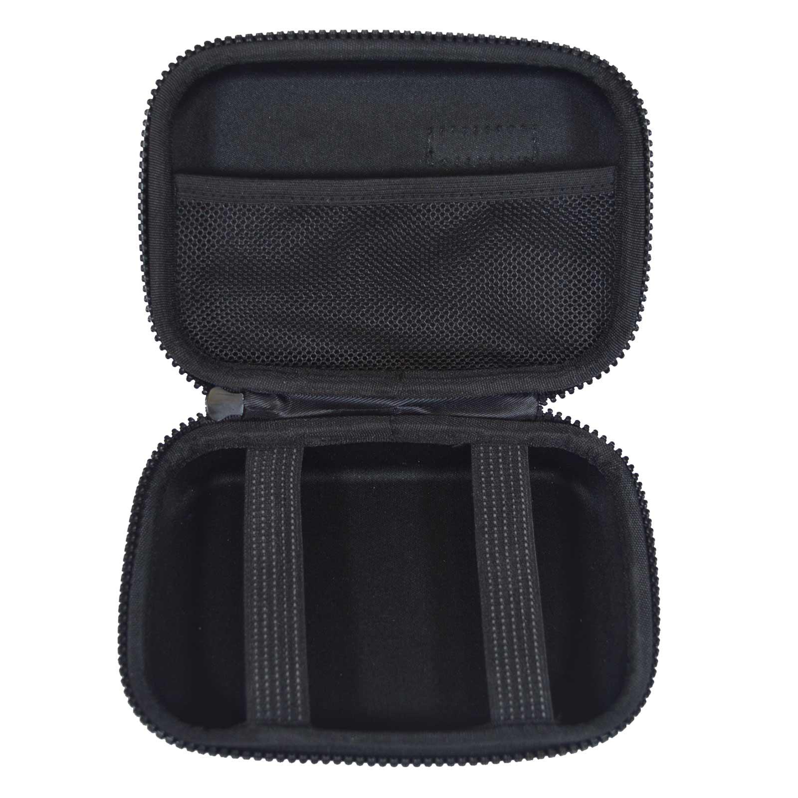 Clutch CL-EO60402GY Durable Universal Protective Zippered Case for Small Accessories Open