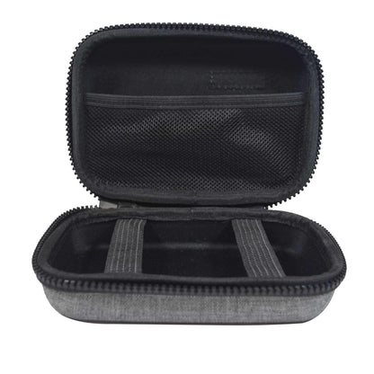 Clutch CL-EO60402GY Durable Universal Protective Zippered Case for Small Accessories Open