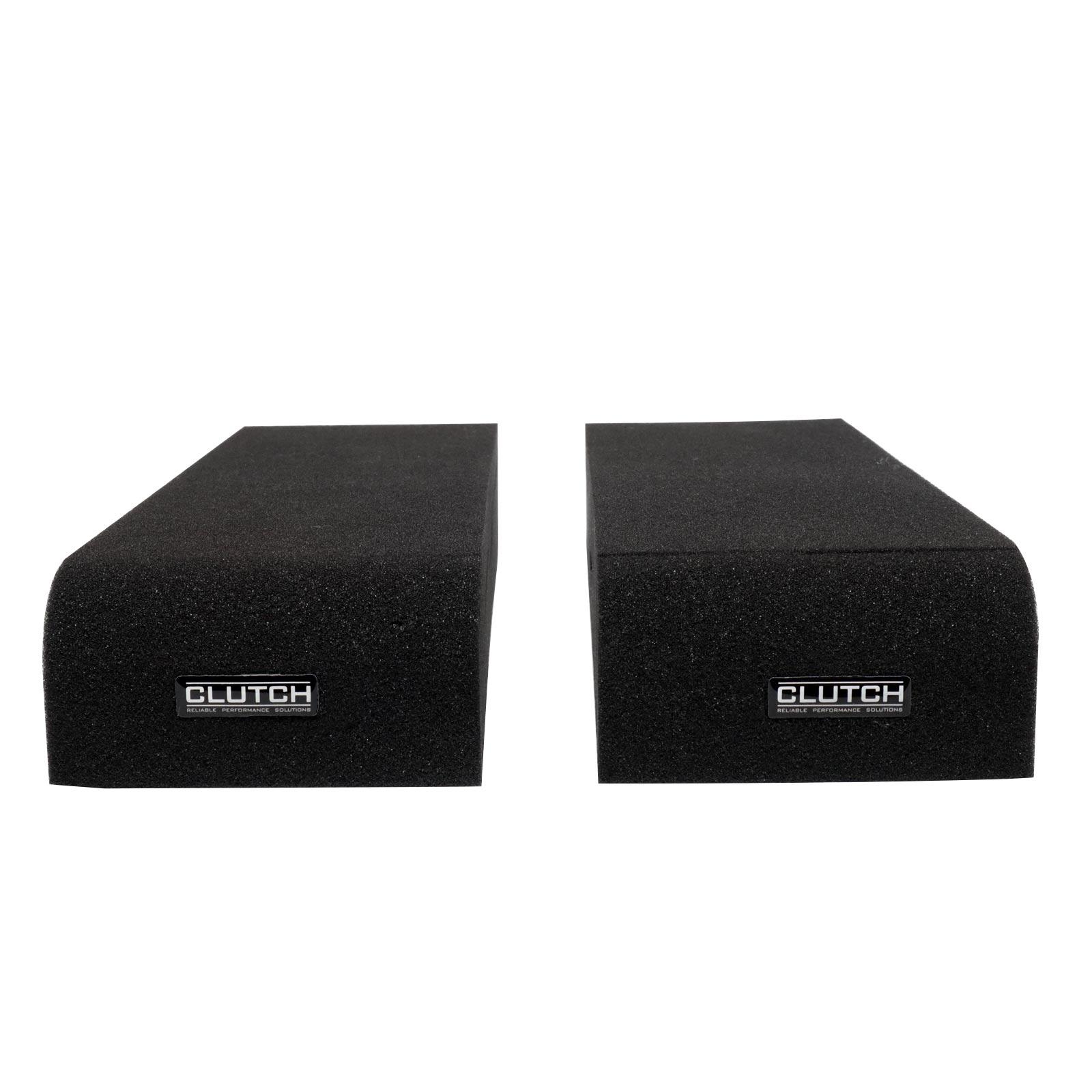 Clutch CL-ISO2 Studio Monitor Isolator Pads Angle View with Monitors