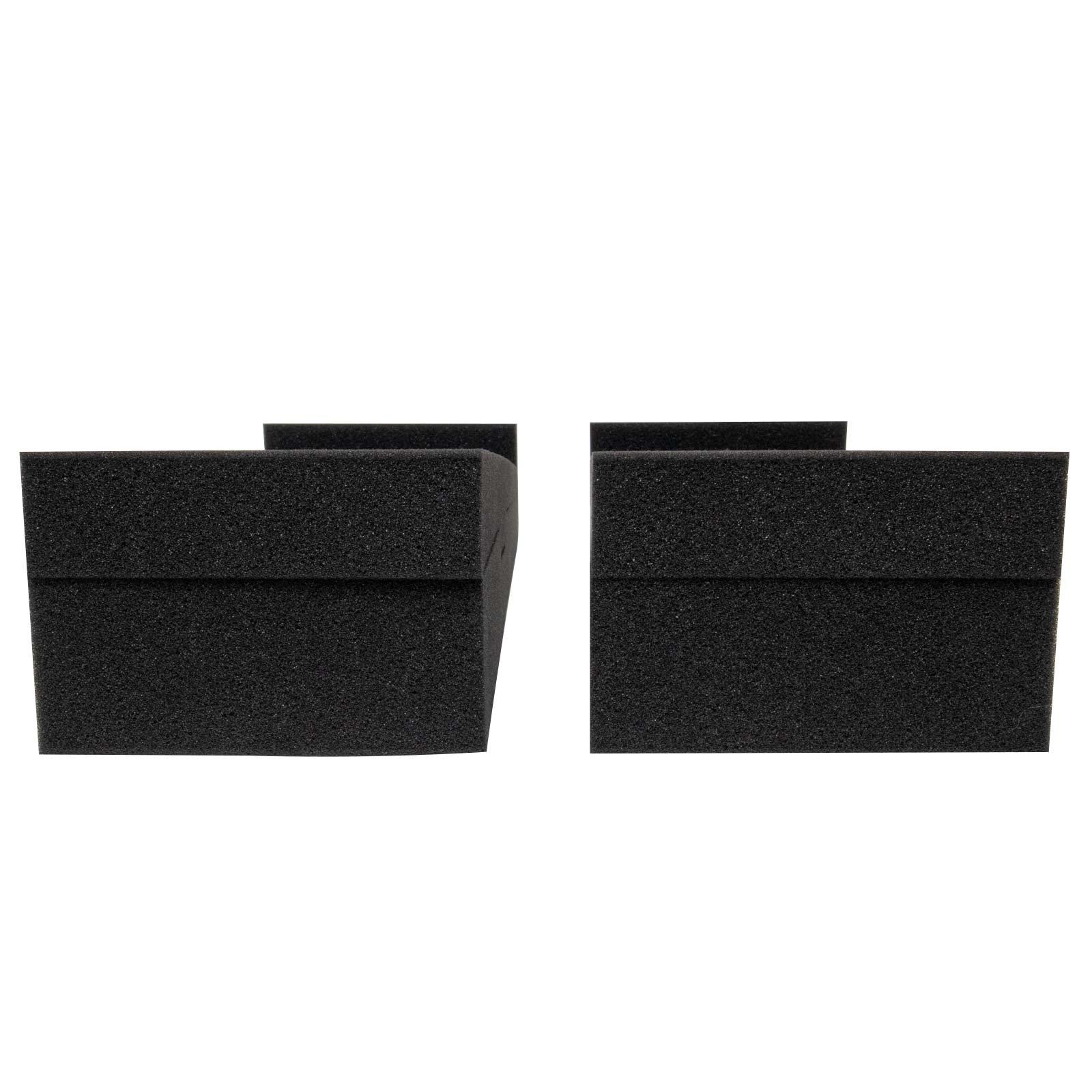 Clutch CL-ISO2 Studio Monitor Isolator Pads Angle View with Monitors