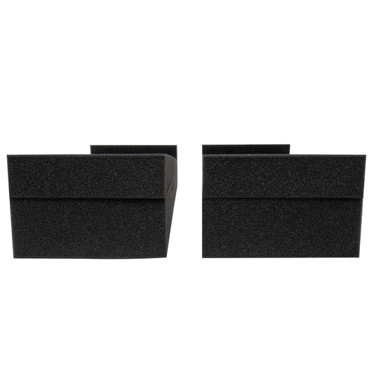 Clutch CL-ISO2 Studio Monitor Isolator Pads Angle View with Monitors