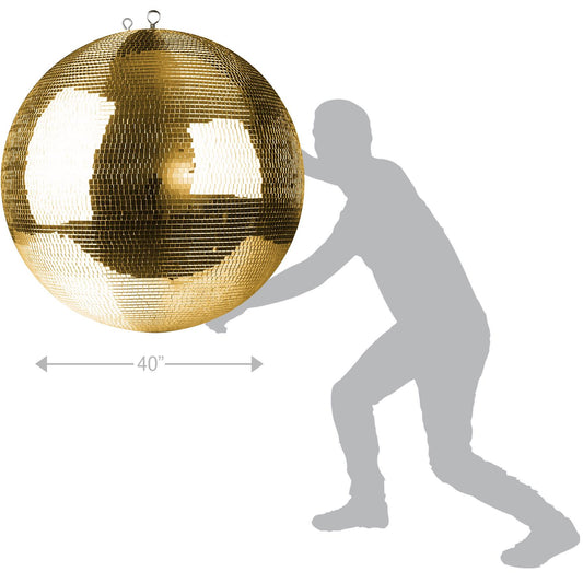 Clutch CL-MB-40-GOLD Mirror Ball Gold - 40" Main