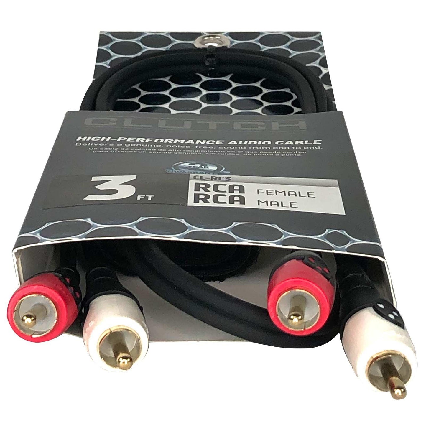 Clutch CL-RC3 3 foot RCA to RCA Dual Cable