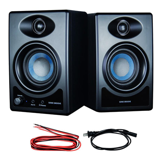 Clutch CL-SG3BT Sonic Groove 3.5" Desktop Monitors with Bluetooth