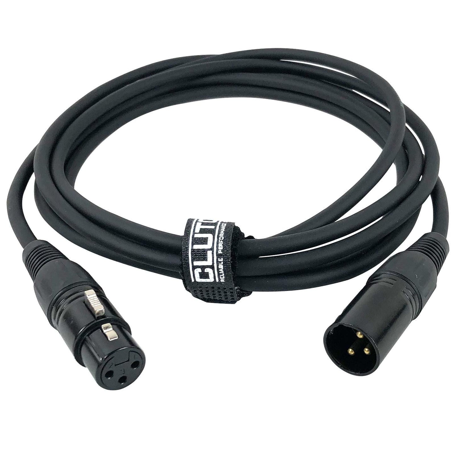 Clutch DMX3P10FT 10' 3-Pin DMX Lighting Cable
