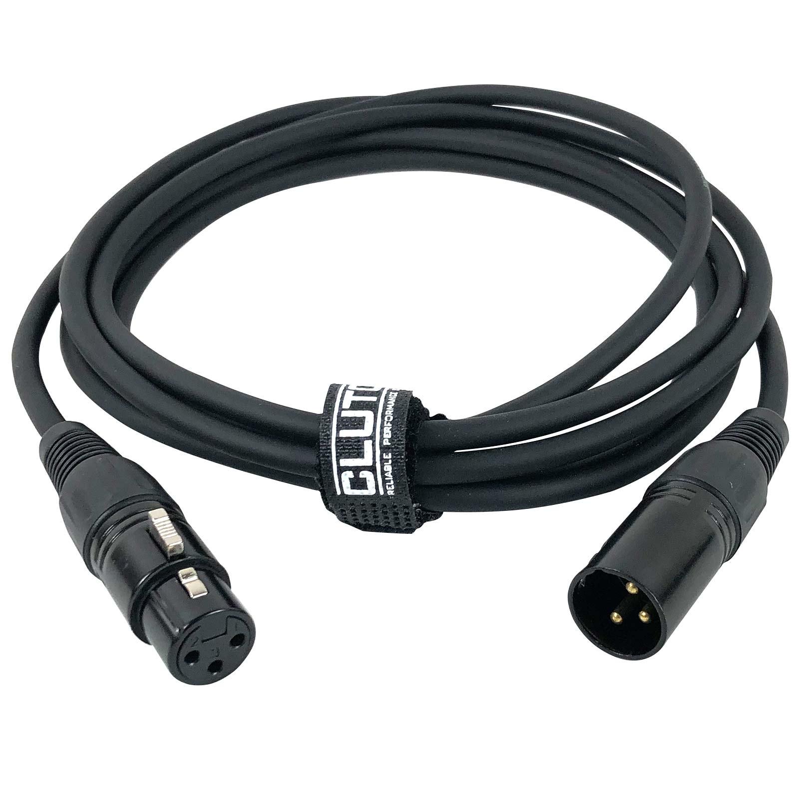 Clutch DMX3P10FT 10' 3-Pin DMX Lighting Cable