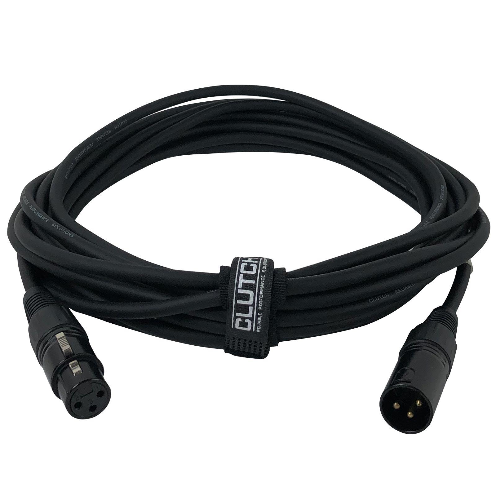 Clutch DMX3P25FT 25' 3-Pin DMX Lighting Cable