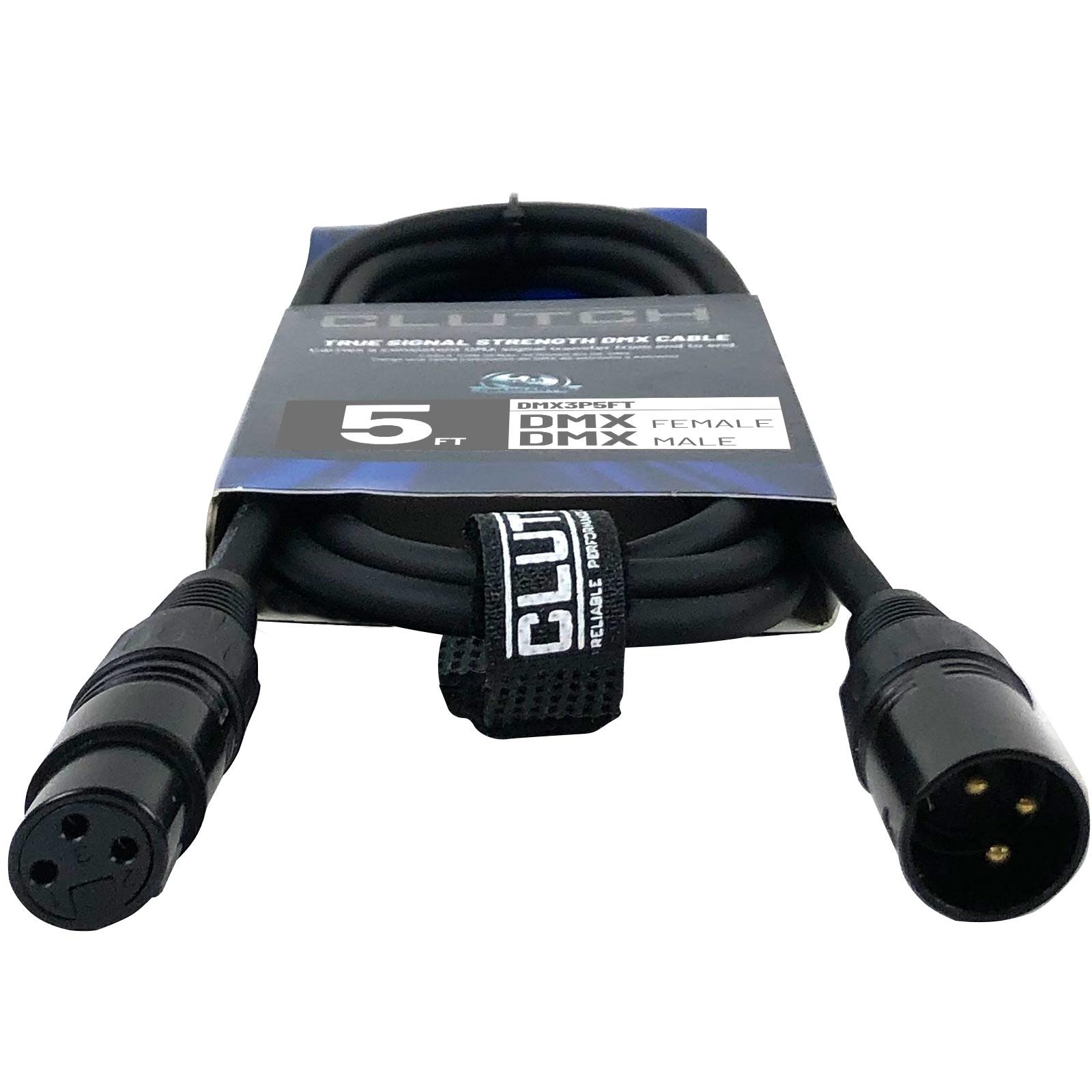 Universal 5FT 3-Pin DMX Lighting Cable