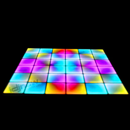 Clutch MagnaFloor LED Dance Floor Glow Panel 11' x 11' Complete Portable System Package