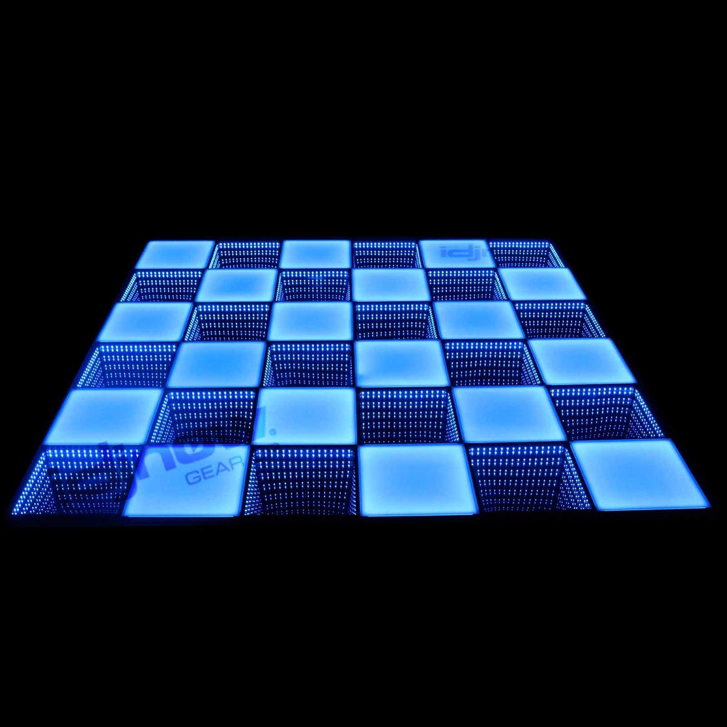 Clutch MagnaFloor LED Dance Floor Infinity and Glow Panel 11' x 11' Complete Portable System Package