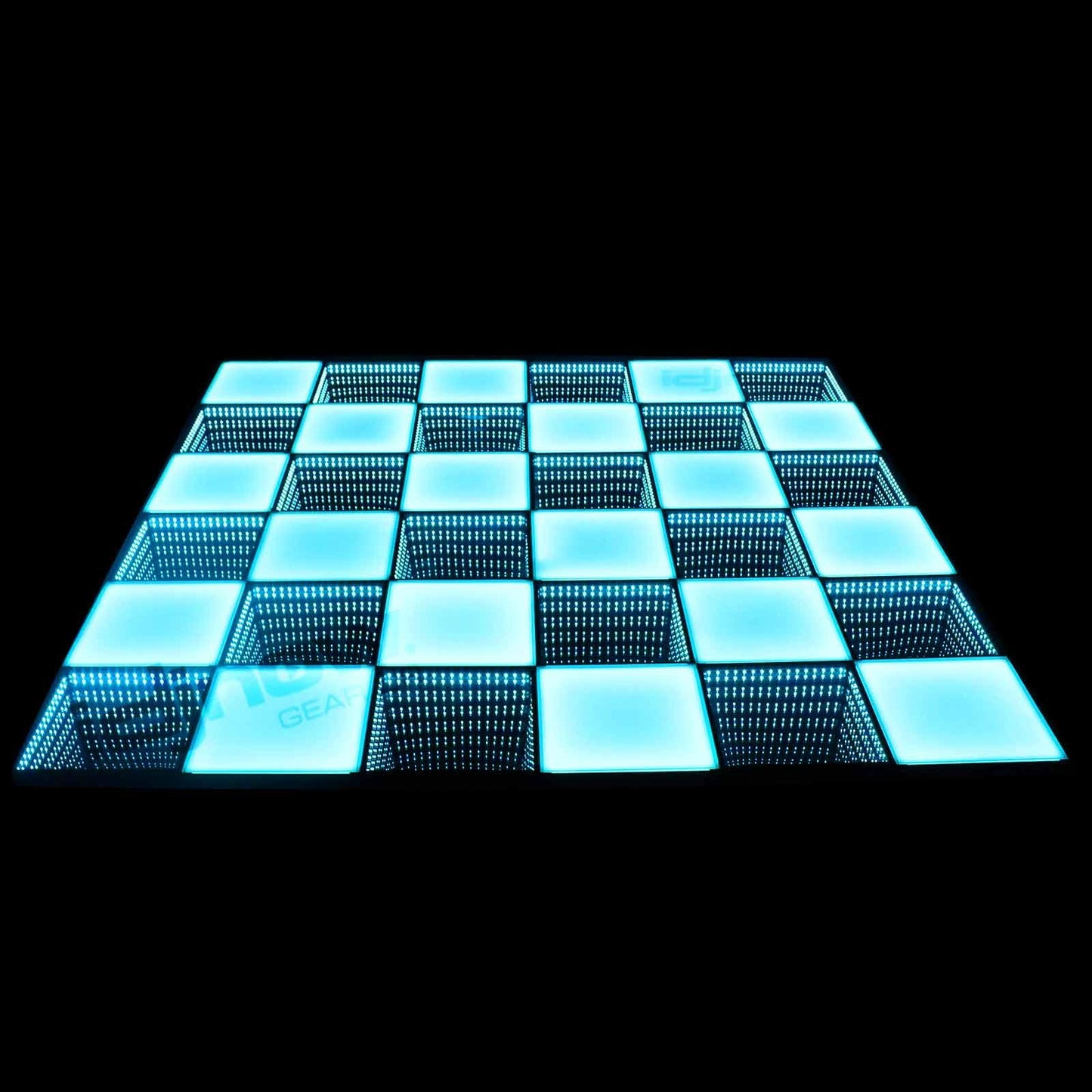 Clutch MagnaFloor LED Dance Floor Infinity and Glow Panel 11' x 11' Complete Portable System Package
