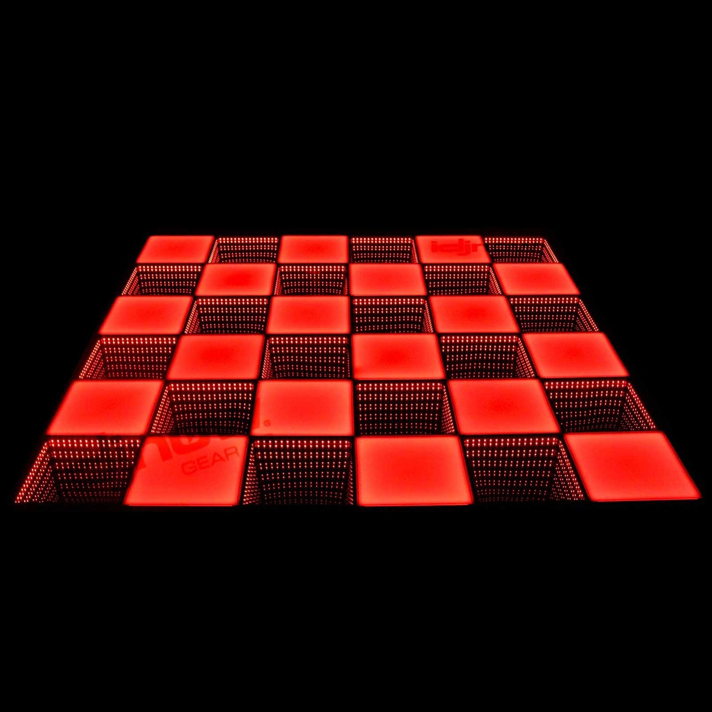 Clutch MagnaFloor LED Dance Floor Infinity and Glow Panel 11' x 11' Complete Portable System Package