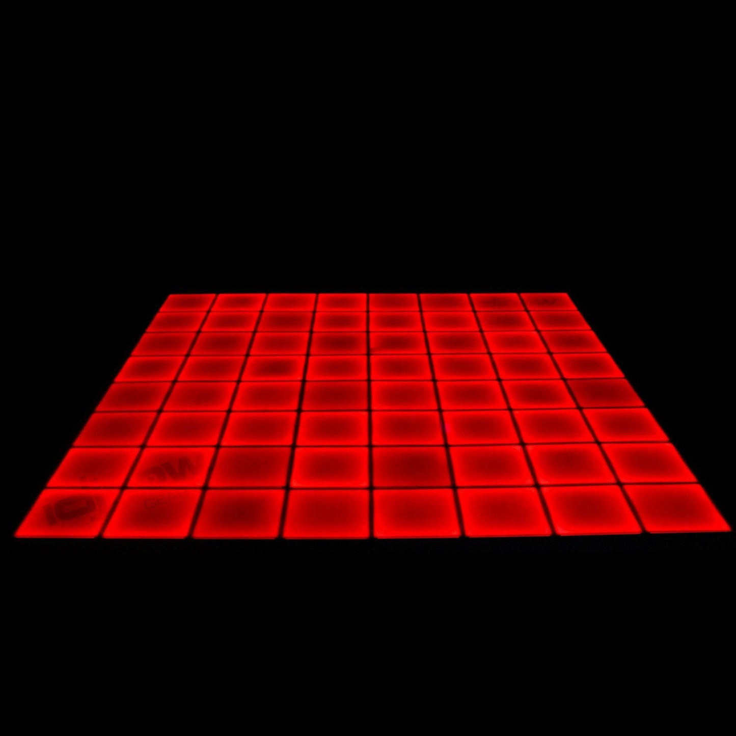 20x20 Glow Dance Floor with 144x Clutch MagnaFloor Glow Panels