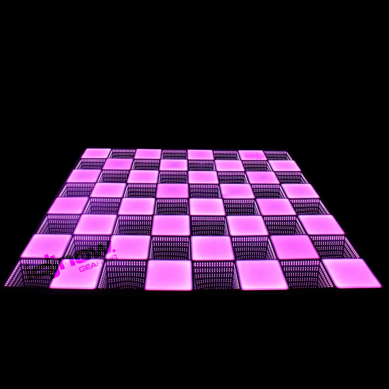 20x20 Complete System Dance Floor with 72x Glow & 72x Infinity Panels