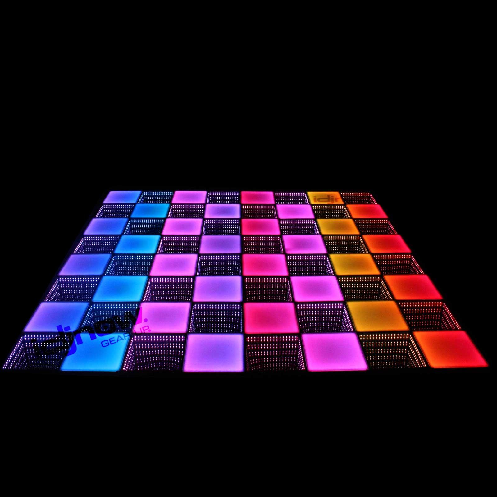 20x20 Complete System Dance Floor with 72x Glow & 72x Infinity Panels
