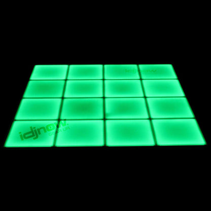 Clutch MagnaFloor LED Dance Floor Glow Panel 8' x 8' Complete Portable System Package