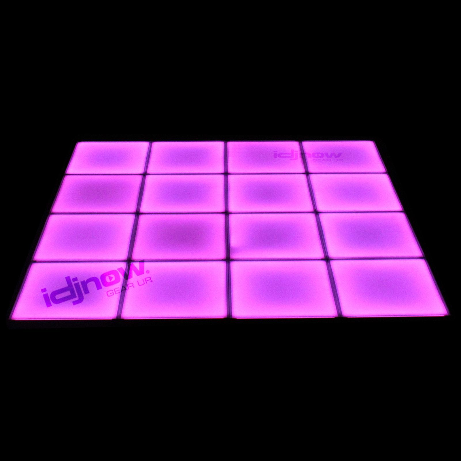 Clutch MagnaFloor LED Dance Floor Glow Panel 8' x 8' Complete Portable System Package