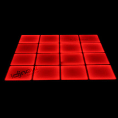 Clutch MagnaFloor LED Dance Floor Glow Panel 8' x 8' Complete Portable System Package