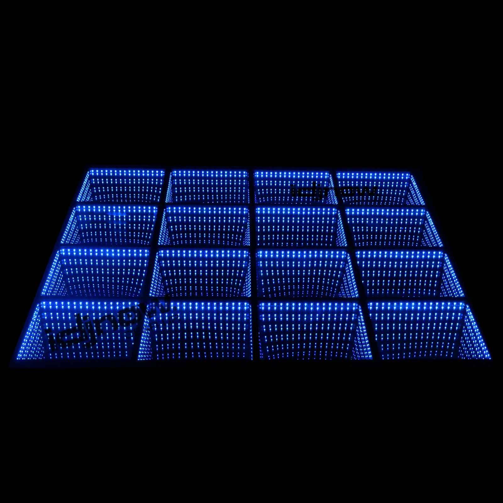 Clutch MagnaFloor LED Dance Floor Infinity Panel 8' x 8' Complete Portable System Package
