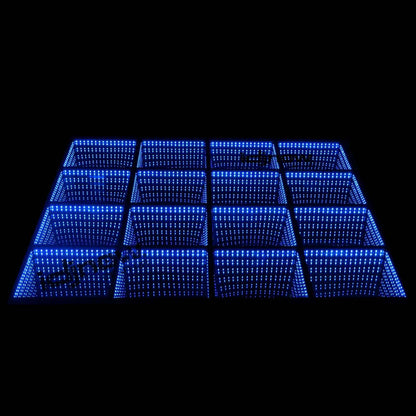 Clutch MagnaFloor LED Dance Floor Infinity Panel 8' x 8' Complete Portable System Package