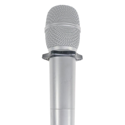 Clutch Microphone Anti Roll Stop Device for Handheld Microphones