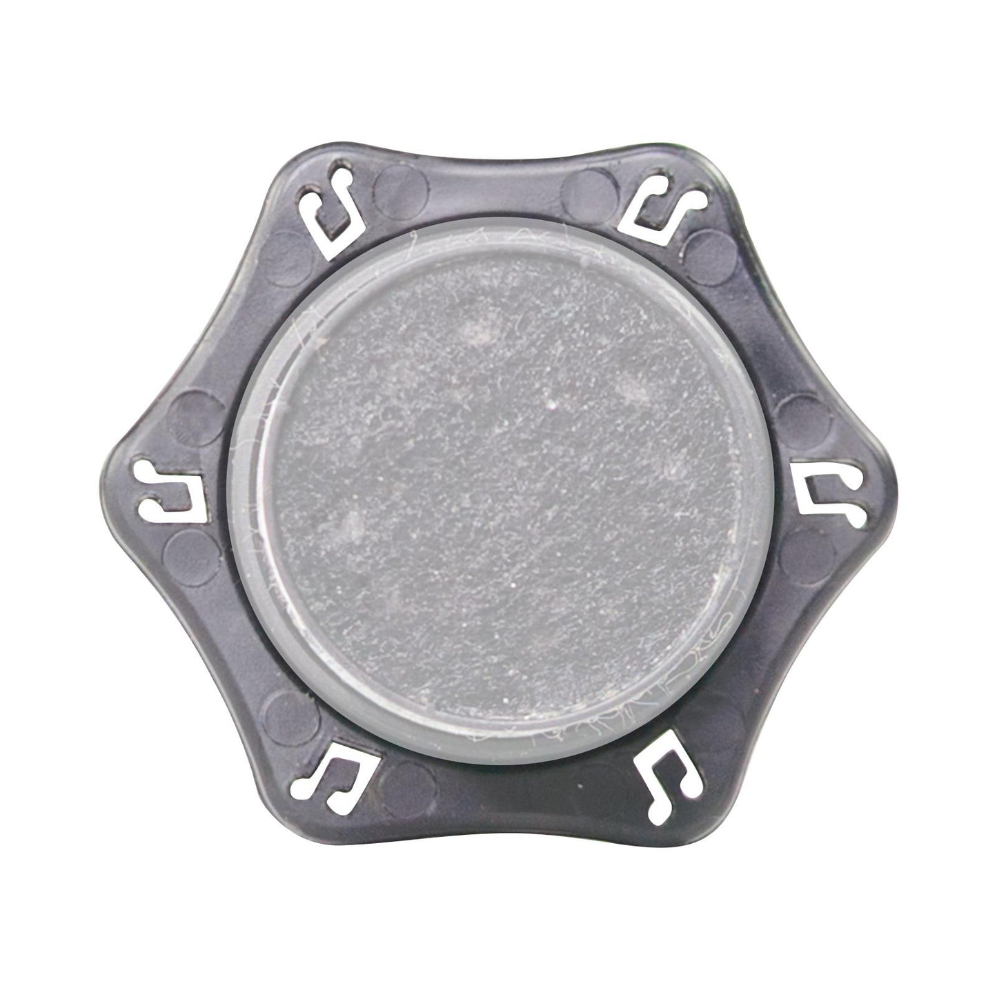 Clutch Microphone Anti Roll Stop Device for Handheld Microphones