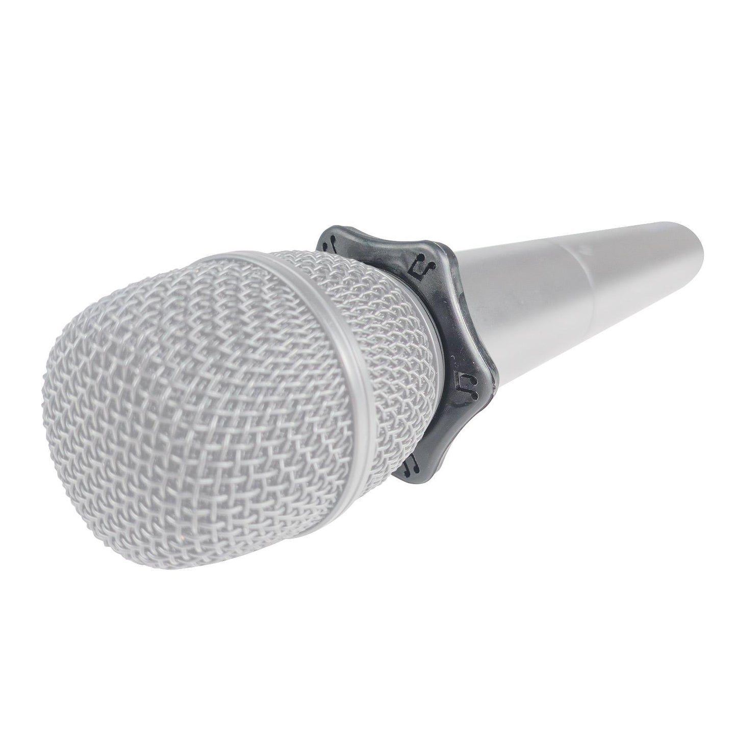 Clutch Microphone Anti Roll Stop Device for Handheld Microphones
